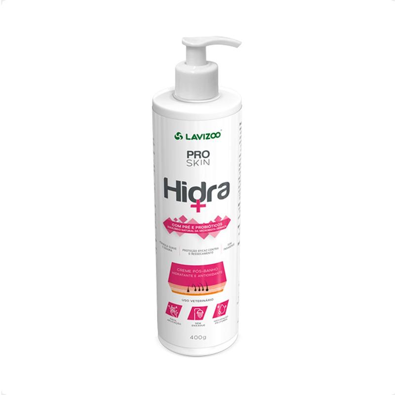 Hidra + Creme Pós Banho Skin On Lavizzo - 400g - Lavizoo - Pós Sol